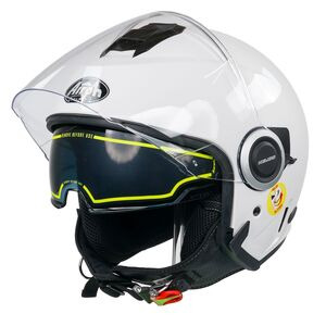 AIROH Helios Jet Color White Gloss click to zoom image