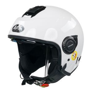AIROH Helios Jet Color White Gloss click to zoom image