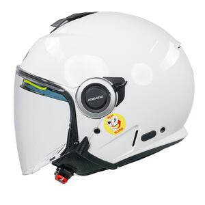 AIROH Helios Jet Color White Gloss click to zoom image