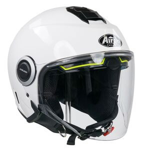 AIROH Helios Jet Color White Gloss click to zoom image