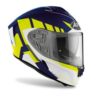 AIROH Spark Rise Blue/Yellow Matt click to zoom image