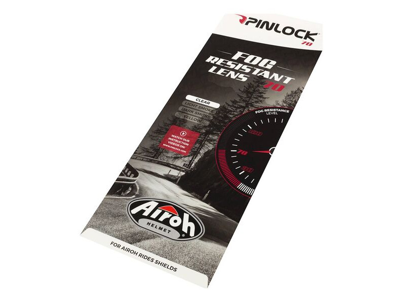 AIROH Pinlock Original 70 Fog Resistant Lens Rides click to zoom image