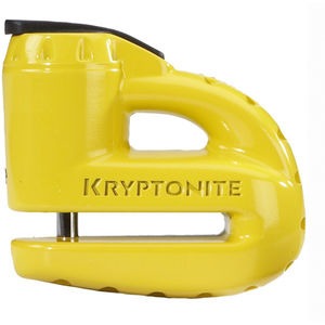 KRYPTONITE Keeper 5-S disc lock - with reminder cable - yellow 