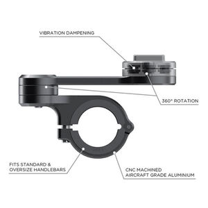 SP CONNECT Connect Moto Mount Pro Black click to zoom image