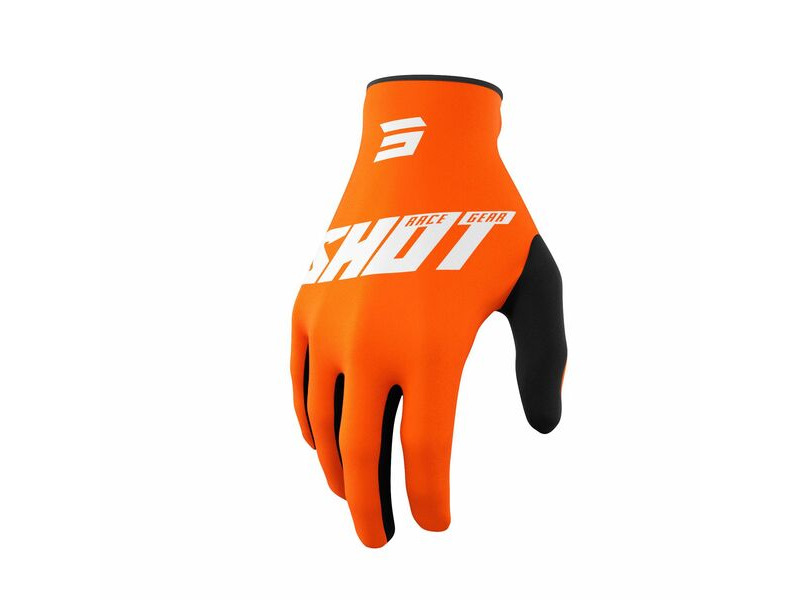 SHOT 2022 Raw Gloves Burst Orange click to zoom image