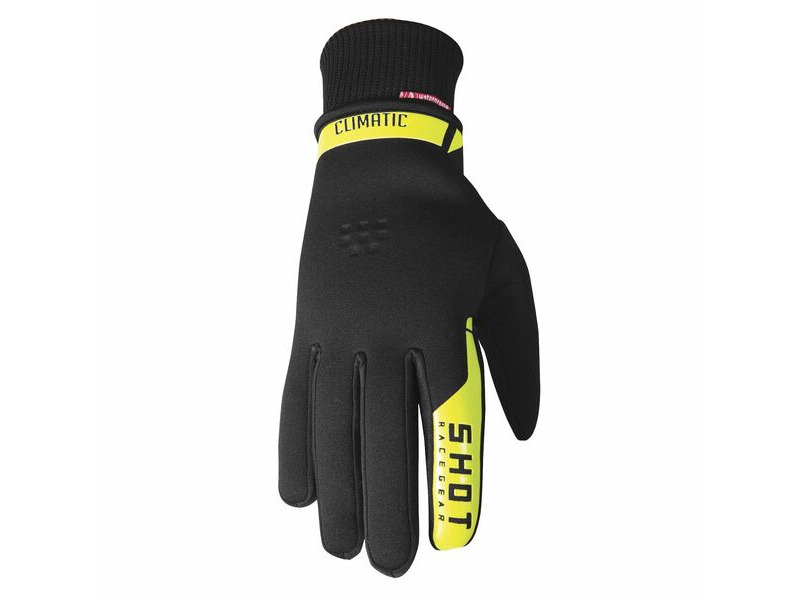 SHOT 2022 Gloves Climatic 2.0 Black Neon Yellow click to zoom image