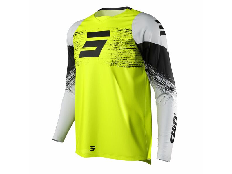 SHOT 2022 Youth Raw Jersey (Burst Neon Yellow) click to zoom image