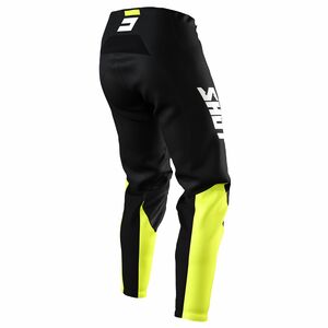 SHOT 2022 Raw Pants - Burst Neon Yellow (Youth) click to zoom image