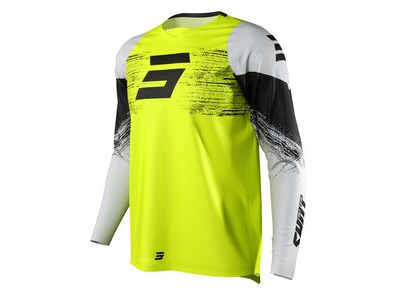 SHOT Raw Jersey Burst Neon Yellow