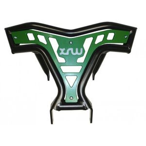 XRW RACING PARTS Front Bumper X16  Black / Green  click to zoom image