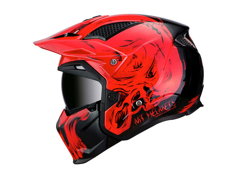 MT Streetfighter Darkness Blk/Red click to zoom image