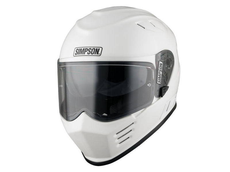 SIMPSON Venom Solid (ECE-22.06)- Gloss White click to zoom image
