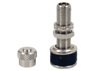 WELDTITE VALVE - TUBELESS (05029) 8mm straight chrome