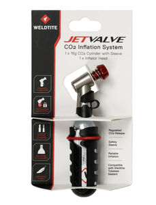 WELDTITE JETVALVE CO2 INFLATOR(HEAD/CYLINDER/SLEEVE) click to zoom image