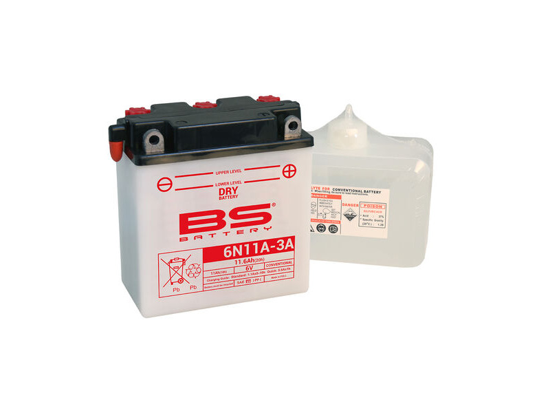 BS BATTERIES 6N11A-3A (DC) Combi-Pack Dry Battery click to zoom image