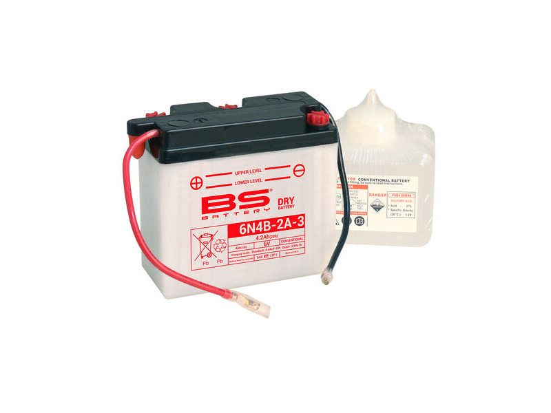 BS BATTERIES 6N4B-2A-3 (DC) Combi-Pack Dry Battery click to zoom image
