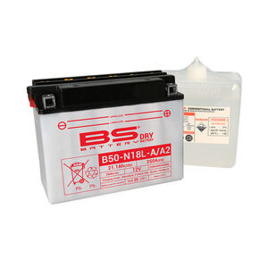 BS BATTERIES B50-N18L-A/A2 (DC) Combi-Pack Dry Battery 