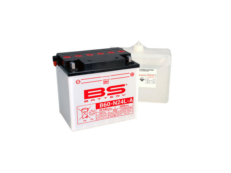 BS BATTERIES B60-N24L-A (DC) Combi-Pack Dry Battery click to zoom image
