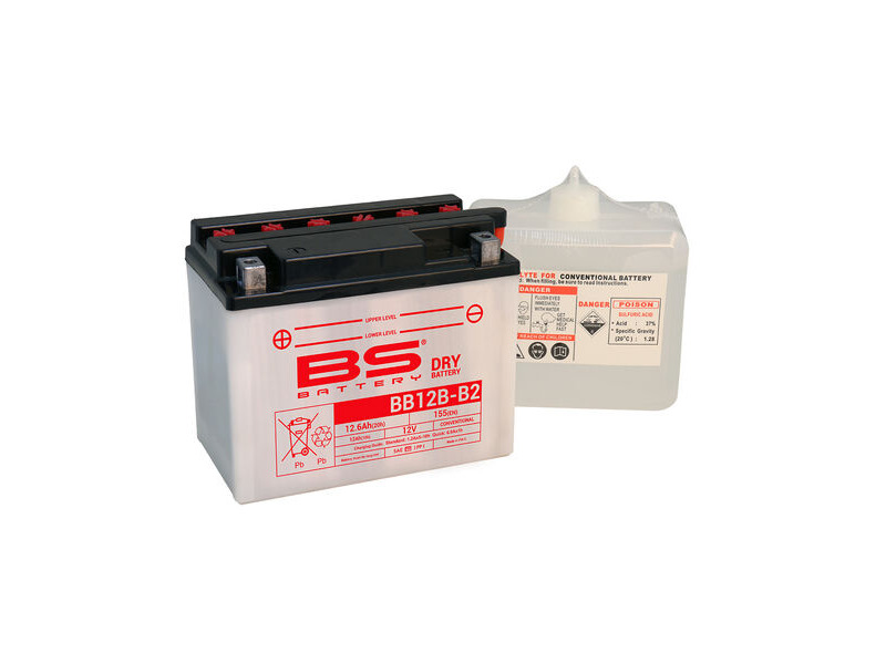 BS BATTERIES BB12B-B2 (DC) Combi-Pack Dry Battery click to zoom image
