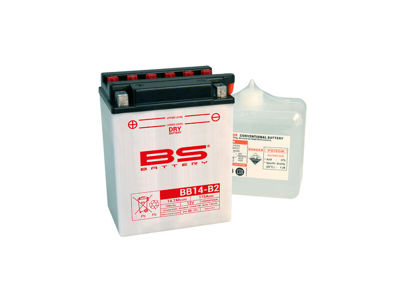 BS BATTERIES BB14-B2 (DC) Combi-Pack Dry Battery click to zoom image