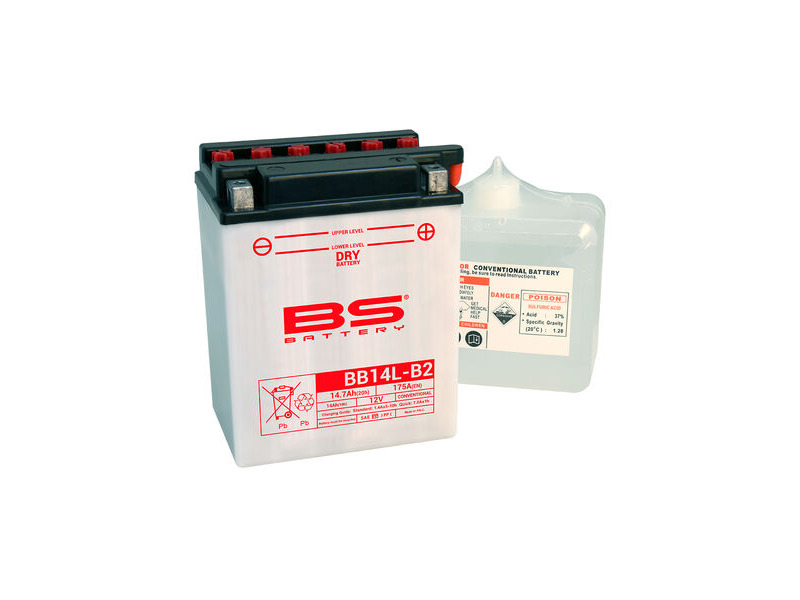 BS BATTERIES BB14L-B2 (DC) Combi-Pack Dry Battery click to zoom image
