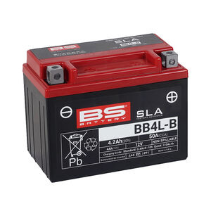 BS BATTERIES BB4L-B SLA (WC) Factory Activated Battery 
