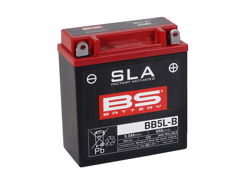 BS BATTERIES BB5L-B SLA (WC) Factory Activated Battery click to zoom image