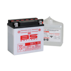BS BATTERIES BB7L-B2 (12N7-3B) (DC) Combi-Pack Dry Battery 