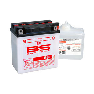 BS BATTERIES BB9-B (12N9-4B-1) (DC) Combi-Pack Dry Battery 