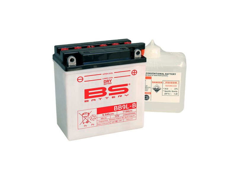 BS BATTERIES BB9L-B (12N9-3B) (DC) Combi-Pack Dry Battery click to zoom image