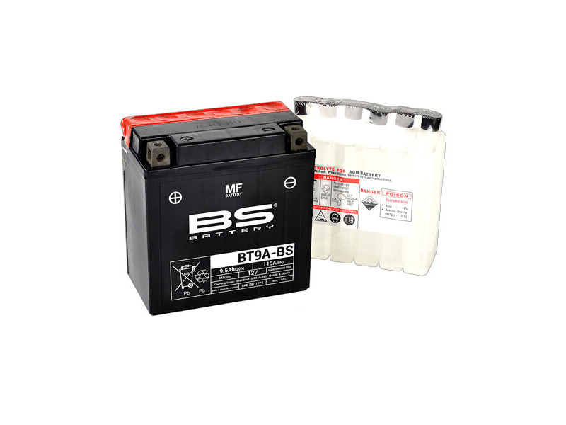 BS BATTERIES BT9A-(CP) Combi-Pack MF Battery click to zoom image