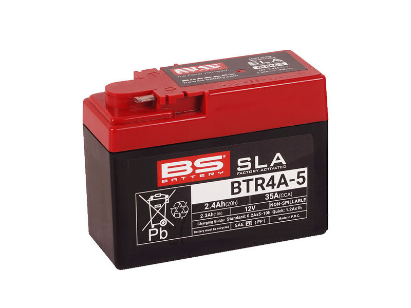 BS BATTERIES BTR4A-5 SLA (WC) Factory Activated Battery click to zoom image