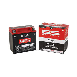 BS BATTERIES BTX14 SLA (WC) Factory Activated Battery click to zoom image