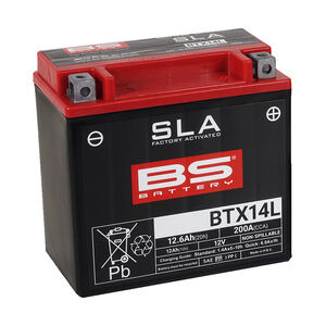 BS BATTERIES BTX14L SLA (WC) Factory Activated Battery 