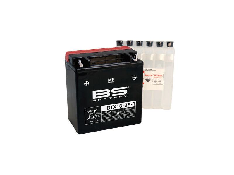 BS BATTERIES BTX16-BS-1 (CP) Combi-Pack MF Battery click to zoom image