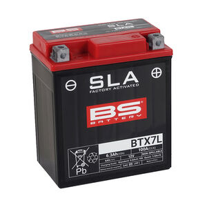 BS BATTERIES BTX7L SLA (WC) Factory Activated Battery 