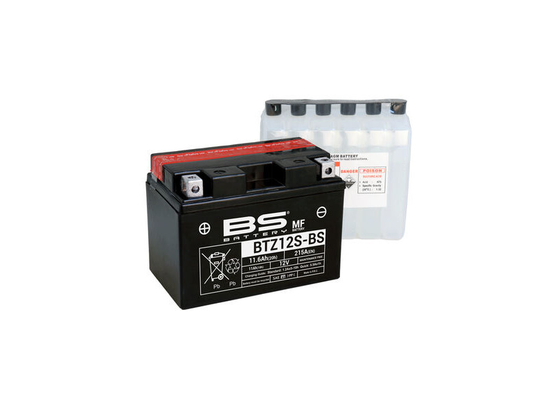 BS BATTERIES BTZ12S-(CP) Combi-Pack MF Battery click to zoom image