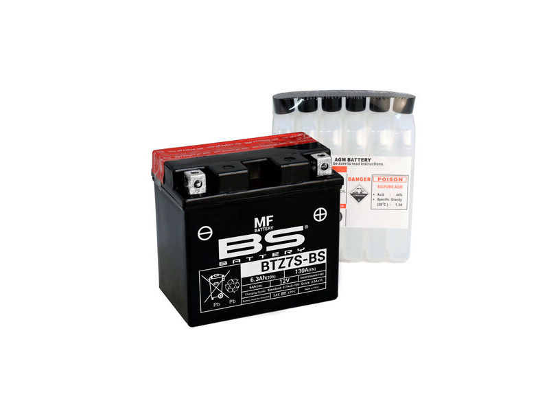 BS BATTERIES BTZ7S-(CP) Combi-Pack MF Battery click to zoom image