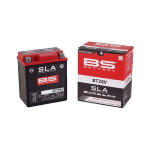 BS BATTERIES BTZ8V SLA (WC) Factory Activated Battery click to zoom image