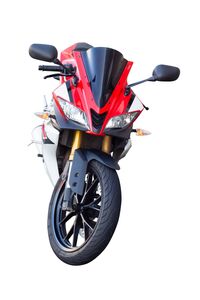 AIRBLADE Dark Smoked Double Bubble Screen - Yamaha YZF-R125 08> click to zoom image