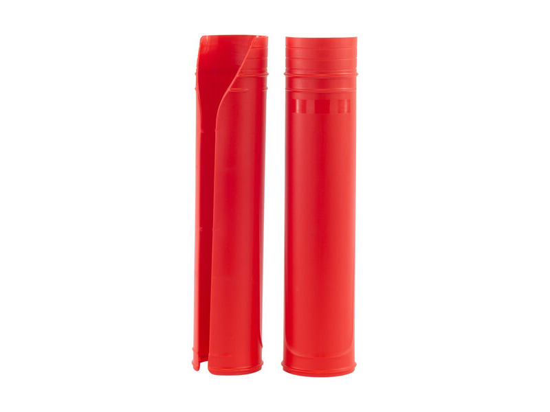 BIKE IT MX Upper Fork Protector Guards Red click to zoom image