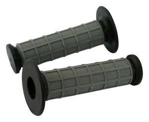 BIKE IT MX Matrix Dual Compound Grips Black/Grey 