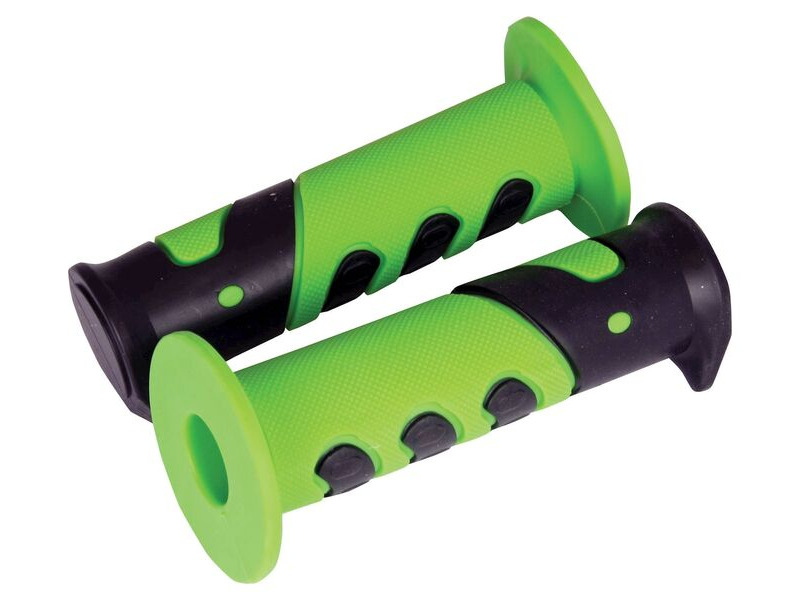 BIKE IT MX Competition Grips Green / Black click to zoom image