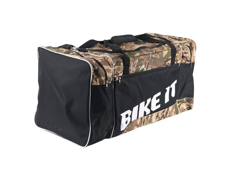 BIKE IT Luggage Kit Bag 128L Camo click to zoom image