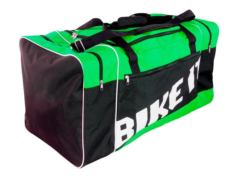 BIKE IT Luggage Kit Bag 128L Green click to zoom image