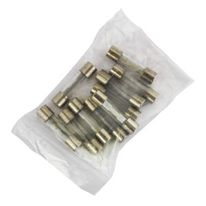 BIKE IT 10amp 25mm Pack Of 10 Glass Fuses 