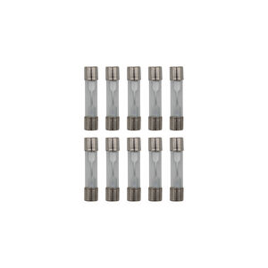 BIKE IT 10amp 30mm Pack Of 10 Glass Fuses 