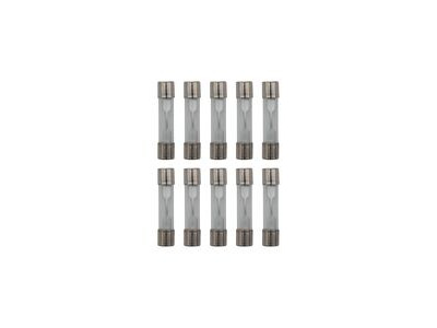 BIKE IT 15amp 25mm Pack Of 10 Glass Fuses