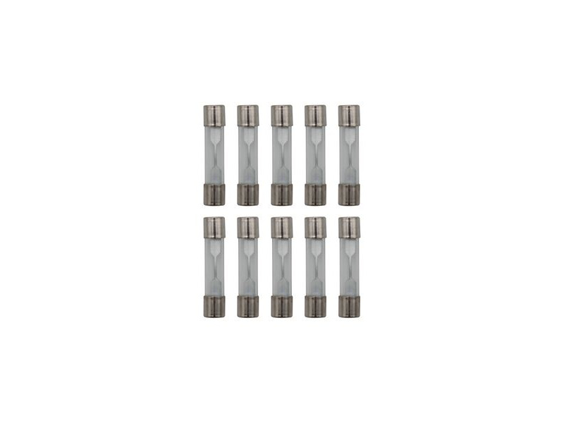 BIKE IT 15amp 25mm Pack Of 10 Glass Fuses click to zoom image