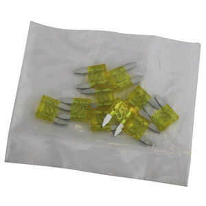 BIKE IT 20amp Small Blade Pack Of 10 Fuses click to zoom image